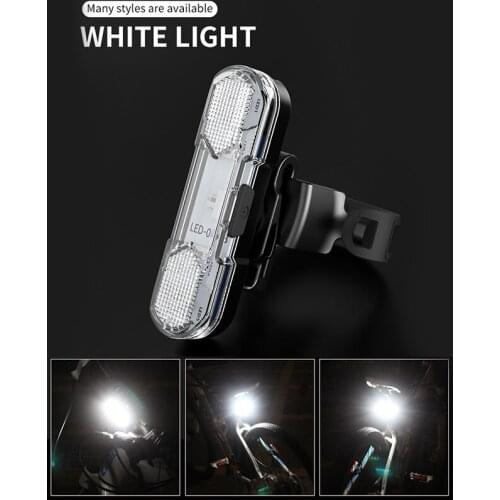 Bike Light Waterproof Rear Tail Light Bicycle LED Light USB Rechargeable Mountain Portable Cycling Light Safety Warning Light