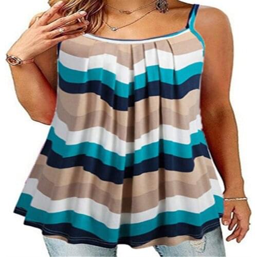 Oversized 5XL 6XL Ladies Shirt Women Summer Sleeveless Floral Print Beach Casual Loose Female Tank T shirts Sexy Tops Plus Size