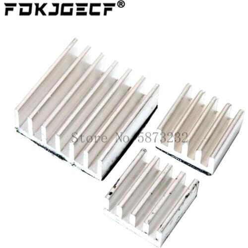 3PCS Adhesive Raspberry Pi Heatsink Cooler Pure Aluminum Heat Sink Set Kit Radiator For Cooling Raspberry Pi 2 B