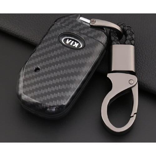 Car Key Case Cover Buckle Shell Protector For Kia 2018 Smart Running Key Cover Remote Control Shell Silicone