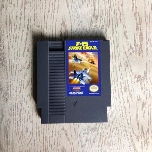 F-15 Strike Eagle - 72 pins 8bit game cartridge
