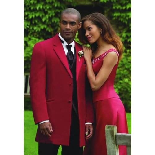 Best Selling New Arrival Custom Made Wedding Clothing,Bespoke Red Men Suits,Tailored Best Wedding Tuxedos For Men