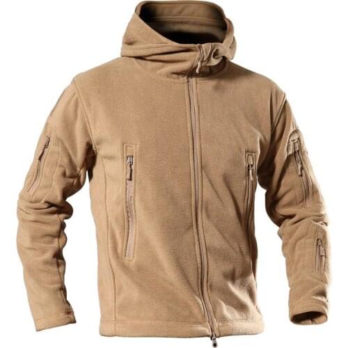 New 2019 Tactical Casual Jacket Military Uniform Soft Shell Fleece Jacket Men Thermal Clothing Plus Size S-4XL