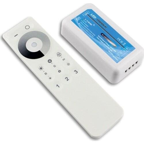 RF2.4G Group Touch Monochrome Controller Wireless Remote Control Dimmer 3 Group LED Dimmer