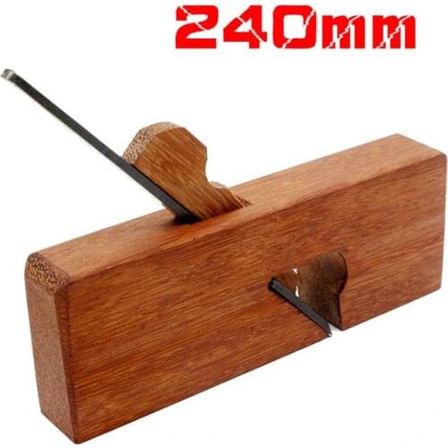240mm Portable Wood Plane Mini Carpenter Grooving Trimming Planer Spoke Shave Adjustable Plane Manual Wrench Woodworking Tool