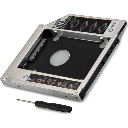 12.7mm 2nd Hard Drive SSD HDD Caddy for Lenovo IdeaPad Y430 Y450 Y460 Y470 Y480 Y530 Y580 B460 Z570 Z575 Z580 Z585