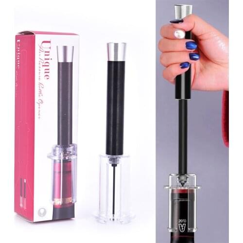 2020 Functional Red Wine Bottle Opener Cork Remover Easy Air Pump Pressure Corkscrew Tools Hot Sale Party Red Wine Opener