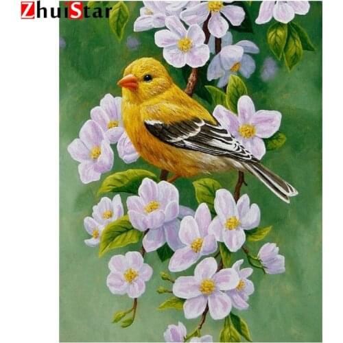 Diamond embroidery Flowers and birds Diamond Painting Cross Stitch Needlework home decor crafts a gift diamond Mosaic kits