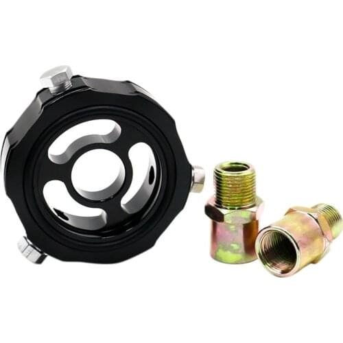Car M20X1.5 3/4-M16 ADD Oil Block Adaptor Oil Temp Pressure Sensor Turbo Line Oil Filter Cooler