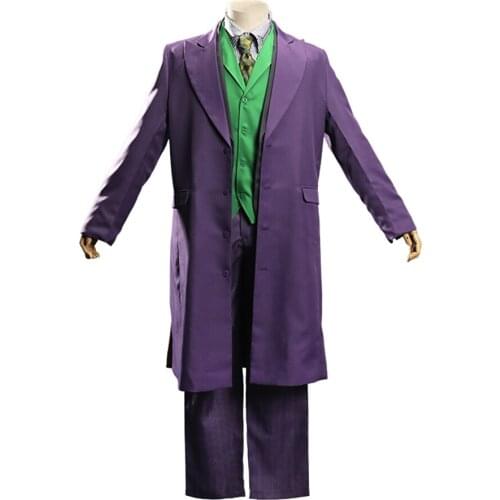 Brdwn Dark Knight Unisex Joker Cosplay Custome Halloween Suit