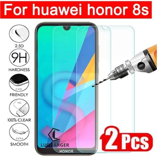 Case on honor 8s tempered glass for huawei honor8s 8 s s8 phone cover coque screen protector 5.71 kse ksa lx9 huawey honer onor