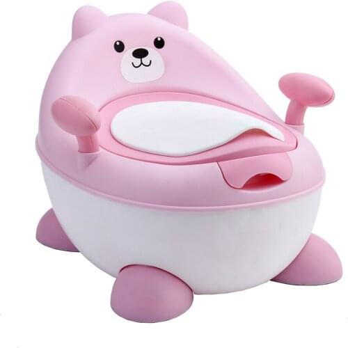 Childrens toilet boy and girl baby potty 0-6 years old cartoon baby toilet child urinal potty for free potty brush+cleaning bag