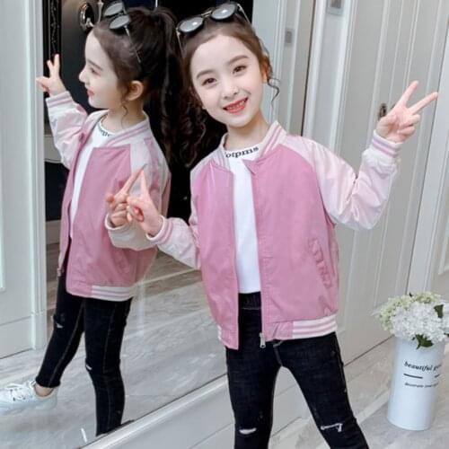 Girls Babys Kids Coat Jean Jacket Outwear 2021 Cheap Spring Autumn Overcoat Top Sport Princess Toddler Childrens Clothing