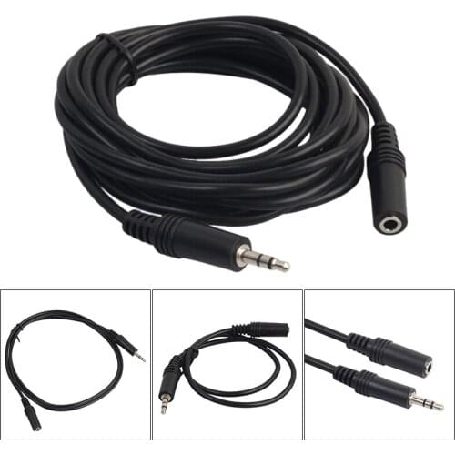 Audio Auxiliary Audio Cable 3.5Mm Stereo Audio Cable Male To Female Mobile Phone Headset Extension Cable