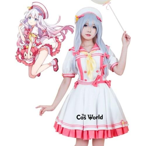 Eromanga Sensei Izumi Sagiri Magical Girl Dress Sailor Suit Outfit Anime Cosplay Costumes
