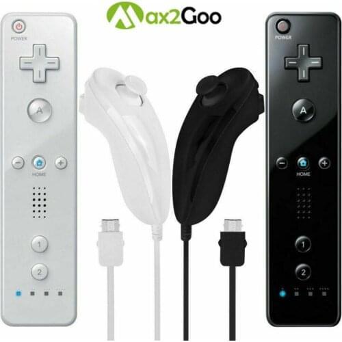 Newest Wireless Remote Gamepad Controller For Wii Nunchuck For Wii U Remote Controle Joystick Joypad Gamepads
