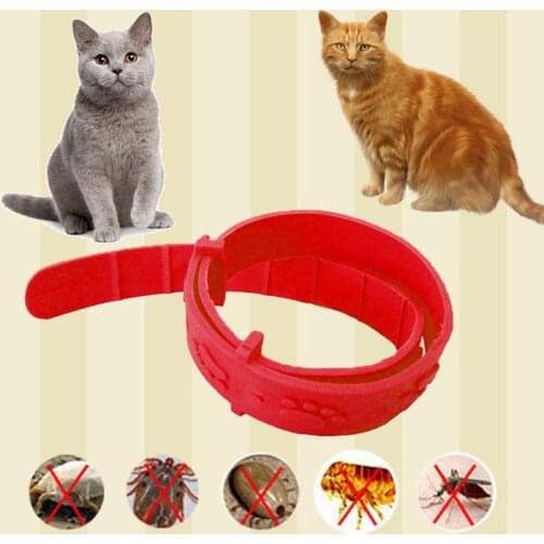 Pet Dog Cat Flea Adjustable Collar Against Anti Cat Collar Tick Flea Mosquitoes Remove Pet Protect Rubber Flea Supplies Decor