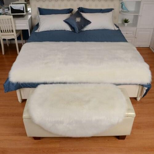 Living room / bedroom / sofa plush rug, cushion bay window cushion living room bedroom long carpet, non-slip, soft, modern rug