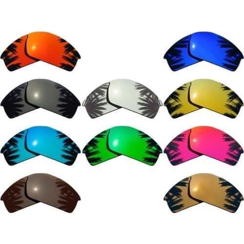 Polarized Mirrored Coating Replacement Lenses for-Oakley Wiretap Frame Multi-Colors