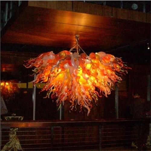 Superior Quality Italian Free Shipping Color Mouth Blown Glass With 110v-240v LED Bulbs for Table Top Decoration