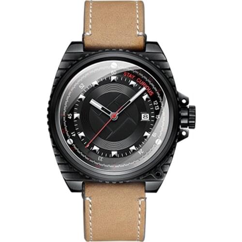 Luxury Watch Men Sports Automatic Mechanical Wristwatches Top Brand 47mm Stainless Steel Luminous Waterproof Watches OSSINE 2021