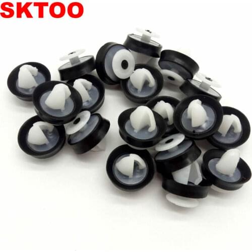 SKTOO 50PCS for Citroen C5 Peugeot 307,206,508 door trim panels snaps Door trim panel clips lined door trim clips