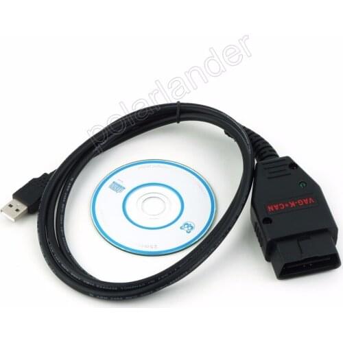 VAG K + CAN 1.4 OBD II OBD 2 USB Diagnostic Tool Car Scanner Cable Diagnostic Tool Connector