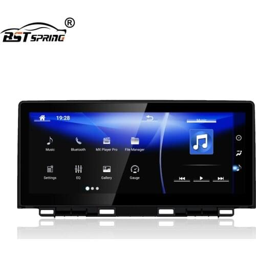 Bosstar top-quality single din car stereo system for Lexus NX200 /NX300 2018 music player auto gps navigator headunit