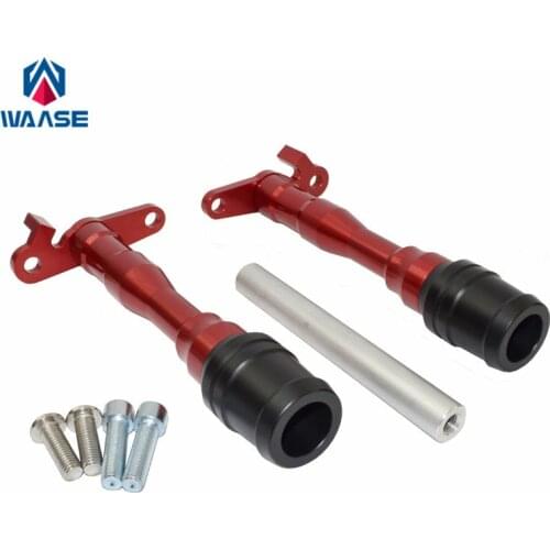 Waase Motorcycle Left & Right Engine Crash Pads Frame Sliders Protector For Yamaha YZF-R15 YZF R15 V3 2017 2018 2019