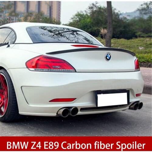 For BMW Z4 E89 20i 23i 28i 30i 35i 2013-2016 Rear Wing Spoiler, Trunk Boot Wings Spoilers Carbon Fiber 3m Paste