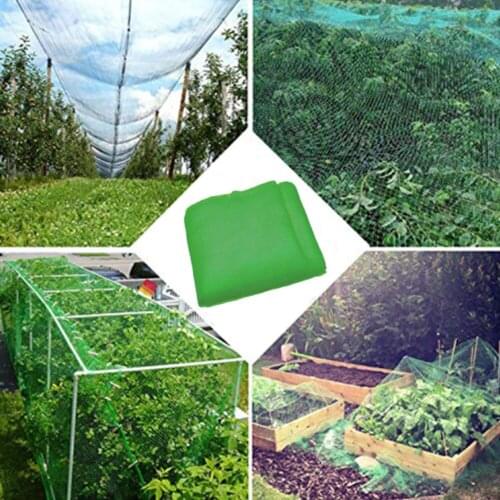 Green Insect Protection Net Bug Insect Bird Net Barrier Vegetables Fruits Flowers Plant Protection Greenhouse Garden Netting
