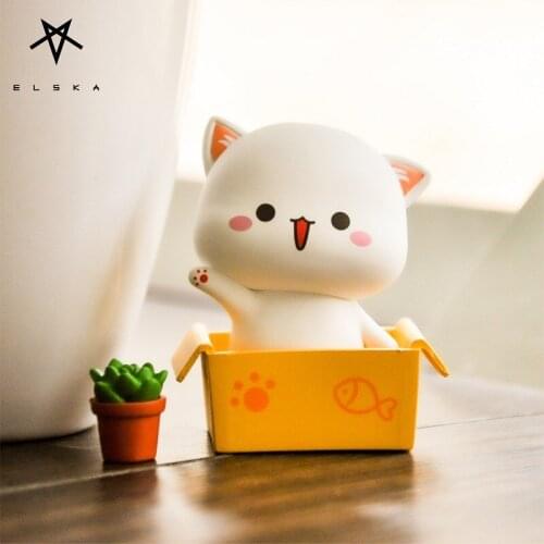 Blind Box Toys Mitao CAT Blind Box 1 Season Cute Cartoon Doll Model Birthday Gift Toys Girl Guess Bag Blind Toys Caja Ciega