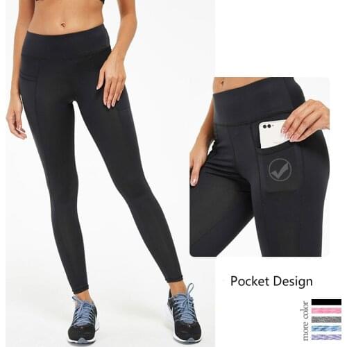 Women Yoga Pants Solid Color Fast Drying High Waist Tight Peach Hip Lifting Exercise Fitness Pants