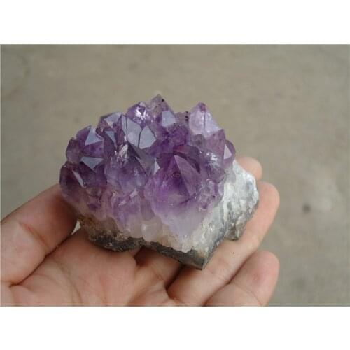 50-60g Natural Dream Amethyst Quartz Crystal Cluster Specimen Healing