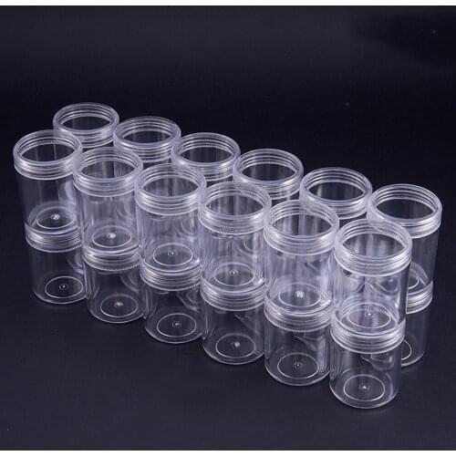 24pc Bead Storage Containers Plastic Organizer Box Crystals Nail Arts Crafts