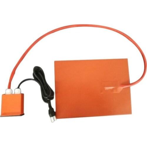 300 x 300 mm 220v 750w silicone heater with digital thermostat