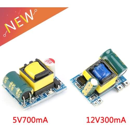 AC-DC 5V 700mA 12V 300mA 3.5W Isolated Switch Power Supply Module Buck Converter Step Down Module 220V turn 5V/12V