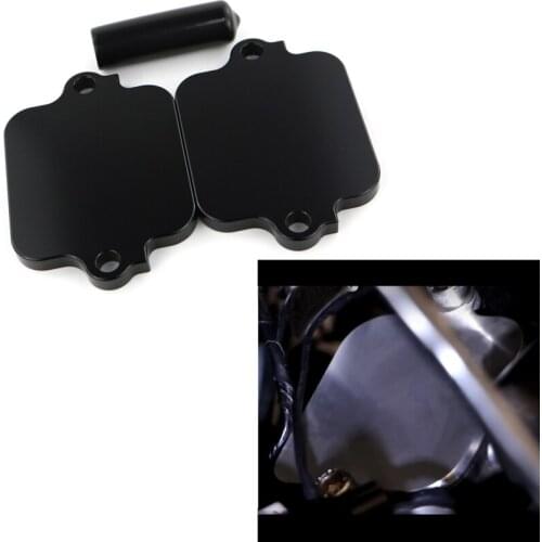 Motorcycle Smog Block Off Plate CNC Aluminum Fit For Honda CBR1000RR CB1000R CBR600RR CBR600F CBR600F4I CBR929RR CBR954RR CB900F