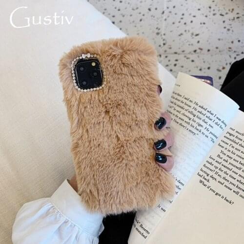Phone Case For Samsung A31 Case A11 A21 A21s A41 A51 A71 A81 A91 M11 M31 M31s A31s A42 M51 A01 M01 Core Fluffy Plush Warm Cover