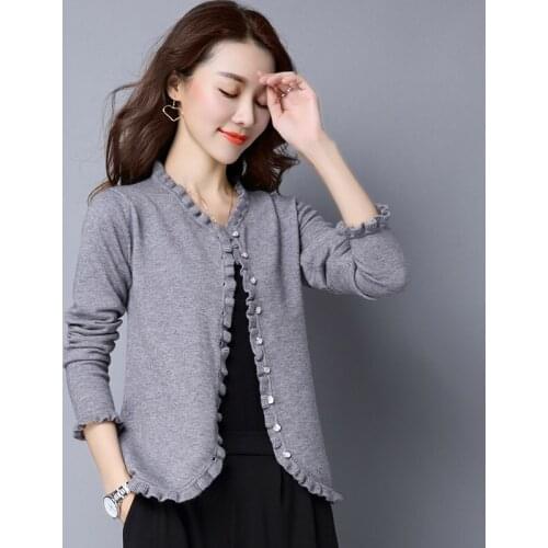 KMETRAM Black Cardigan Women Clothes 2020 Korean Spring Knitted Sweater Women Tops Cadigans Coat Female Jacket Pull Femme MY3133