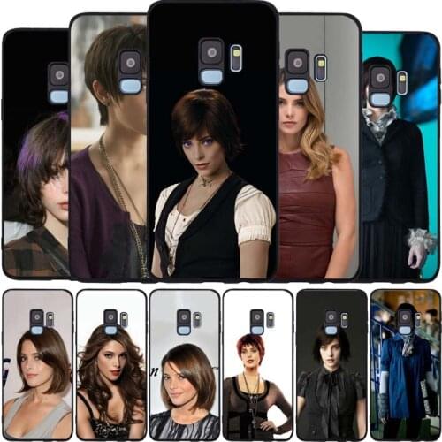 Ashley Greene black Soft phone Case For Samsung S20 S10 S9 S8 S7 edge Plus Lite Note 8 9 10 A6 A7 A8 A9 2018 Cover