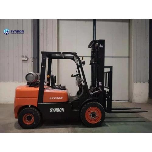 SYNBON New 3.0ton Gas Forklift Truck CE Certification SYF30Q
