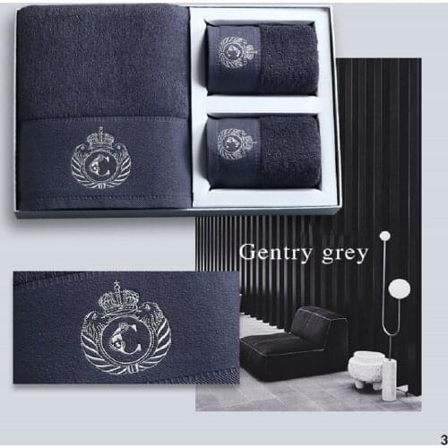 Careseen Face and Bath Towels Set High-Quality 100% Cotton Strongly Water Absorbent Healthy 5-Star Hotel Standard Present