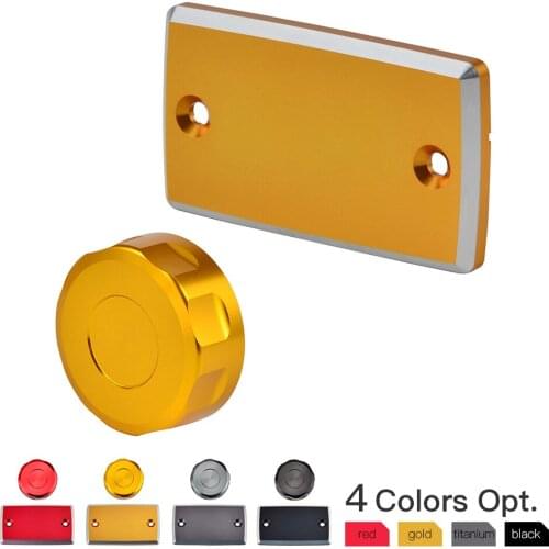 Front Rear Brake Reservoir Cover Cylinder Cap For Suzuki V-Strom Vstrom V Strom 250 2017 Brake Fluid Reservoir Cap