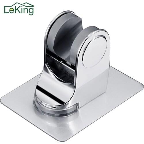 LeKing Traceless Nail-Free Adjustable Shower Nozzle Mount Brackets Shower Head Seat Rack Bathroom Parts Bath Accessories