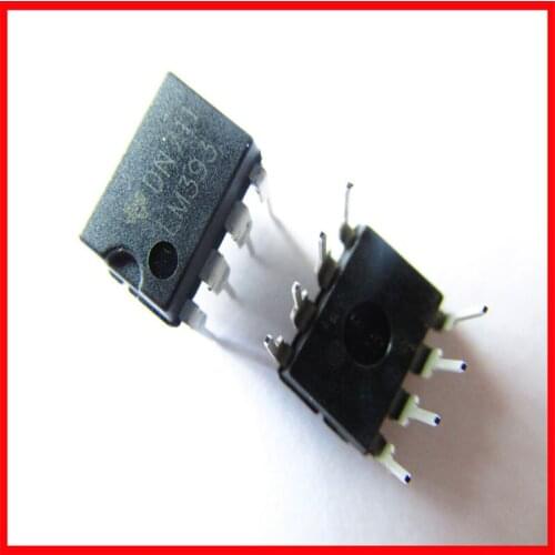 LM393 in-line LM393 new original dual voltage comparator DIP8 IC integrated circuit