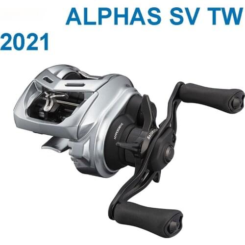 2021 NEW DAIWA ALPHAS SV TW 800H 800HL 800XH 800XHL Left /Right Hander Fishing Reel Long Shot Micro Fishing Wheel