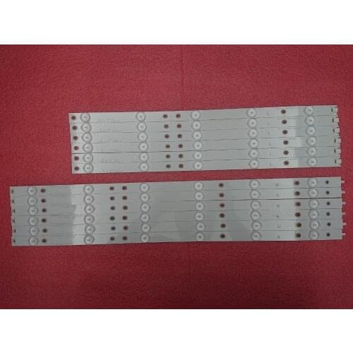 New 10set=120 PCS LED backlight strip Replacement for 50pfk6510 500TT41 500TT42 v4