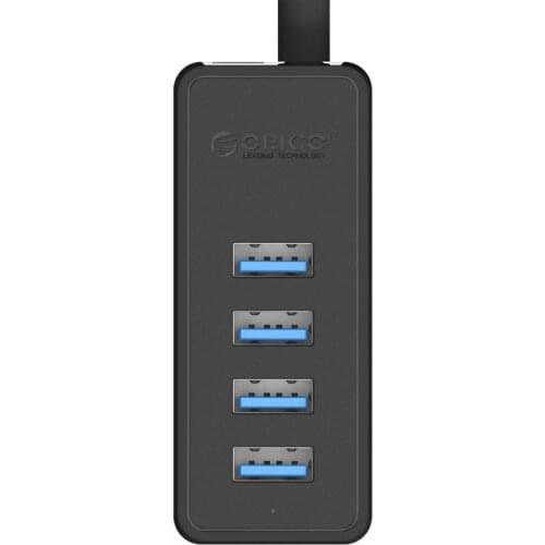 Usb 3.0 4-port USB3.0Splitter/hub Type-A*4 USB Power Supply, Reserved 5V Micro B Power , W5P-U3