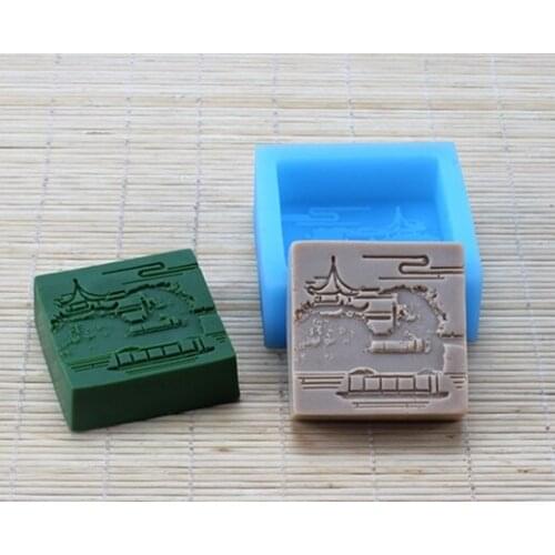 Wholesale!!1pcs Gangnam Style (R1798) Silicone Handmade Soap Mold Crafts DIY Mould